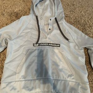 Under Armour Light Gray Hoodie